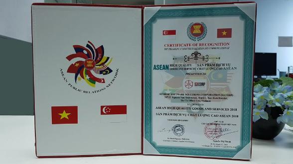 S3Corp. Honored with ASEAN High Quality Goods and Services 2018 Award 0