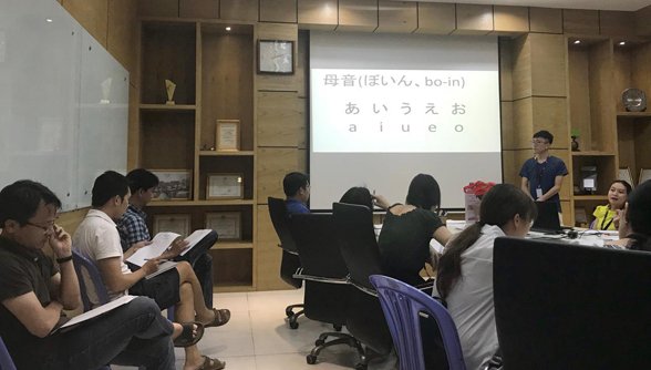 Japanese Conversation Class At S3Corp.