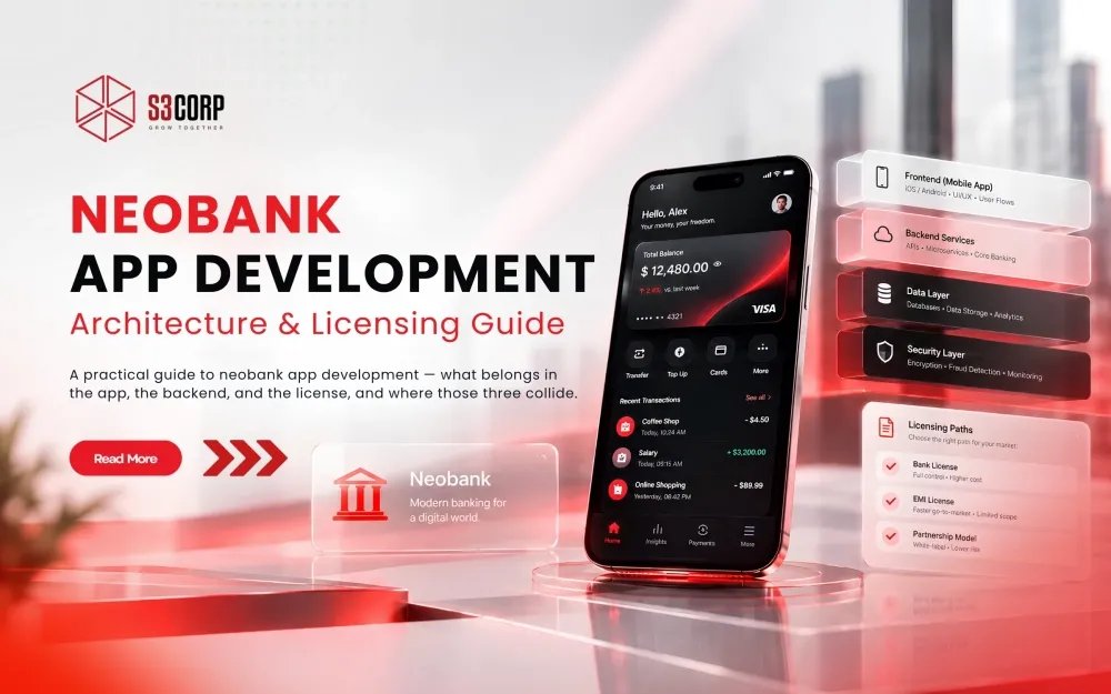 Neobank App Development: Architecture & Licensing Guide in 2026