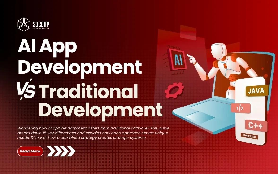 Insight New Detail: AI App Development vs. Traditional App Development: Top 15 Key Differences & Future Outlook 0