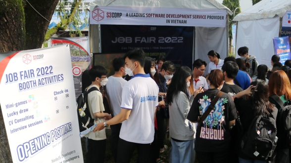 Insight New Detail: S3Corp. Participated In Can Tho University (CTU) Job Fair 2022 0