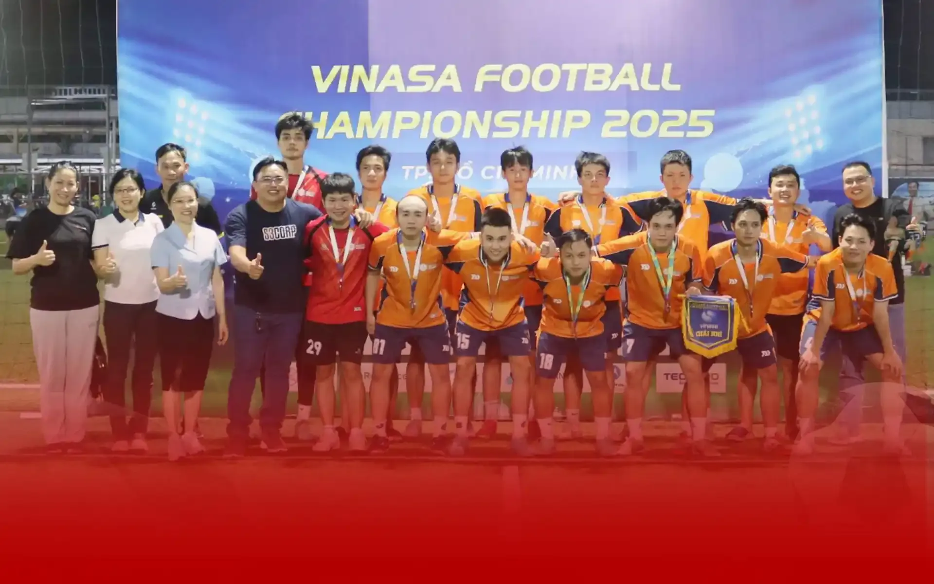 S3Corp. Secures Runner-Up Position at VINASA Football Championship 2025 On May 11, 2025, S3Corp. concluded its journey at the VINASA Football Championship with a proud runner-up finish. The event brought together top IT companies from across Vietnam, showcasing skill, sportsmanship, and unity.  This year, the team from S3Corp. entered the tournament with a focus on performance and cohesion. The result—a runner-up title—reflects the outcome of this preparation. Tournament Overview The VINASA Football Championship 2025 gathered leading IT organizations from across Vietnam. It is recognized not only for its competitive spirit but also for its ability to bring together professionals in a shared sporting experience. The tournament structure consisted of multiple elimination rounds, testing each team’s technical skills, coordination, and endurance. S3Corp. showed resilience and drive in each phase. Match Performance and Strategy S3Corp. demonstrated a clear strategy throughout the tournament. The team’s defense held firm across challenging matchups, often shutting down opposition plays with structured formations. The attack phase showed innovation. Passing was quick and accurate, opening up scoring chances. Each movement on the field was a result of disciplined training sessions and tactical drills. Opposing teams provided tough challenges, but S3Corp. maintained consistency. With strong coordination and clear communication, the team advanced round by round, proving their readiness and unity. Highlights from the Final Match The final match was the tournament’s most intense moment for S3Corp. The opposing team brought high-level skill and a focused strategy. Both teams displayed disciplined positioning, clean tackles, and calculated passes. S3Corp. responded with energy and precision. Key plays in the midfield allowed transitions into attacking positions. Though the opponent managed to maintain a slight advantage in goals, S3Corp. remained determined until the final whistle. The outcome placed S3Corp. in the second position, which stands as a significant achievement. The players left the pitch with pride in their performance and in the commitment shown throughout the tournament. Unity and Discipline Each match reflected not only athletic skill but also strong teamwork. S3Corp. operated as a single unit, with every player understanding their role and executing it with precision. Discipline during training sessions played a vital role in this success. Regular practice and a clear focus on improvement prepared the team for each stage of the competition. Team morale remained high throughout the tournament. Every player contributed to the collective effort, and this sense of unity became a key factor in reaching the final. Importance of Sports Culture at S3Corp. S3Corp. supports both professional development and employee engagement through activities like this tournament. Sports offer a platform for building interpersonal bonds, promoting health, and creating positive competition. Participating in the VINASA Football Championship 2025 reaffirmed this approach. The players developed deeper connections with their colleagues while representing the organization. The tournament reinforced the value of shared effort and highlighted how a unified approach can produce strong results under pressure. Preparing for the Next Tournament Following the runner-up result in 2025, the football team from S3Corp. has already turned its attention to the next challenge. Post-tournament analysis is underway to assess performance and define areas for improvement. Training continues with a focus on endurance, agility, and game awareness. The team will maintain its physical condition and tactical sharpness throughout the year. This performance in the VINASA Football Championship 2025 serves as a foundation for future competitions, with the goal of returning stronger and aiming for the top position. Conclusion S3Corp. completed a successful campaign at the VINASA Football Championship 2025. Finishing second in a competitive field reflects discipline, training, and unity. The team delivered strong performances across all matches and remained committed until the end. The event highlighted the importance of cooperation, both on and off the field. This outcome brings pride to the organization and motivation for future tournaments. With clear preparation and team spirit, S3Corp. continues to set a standard in both work and sports.