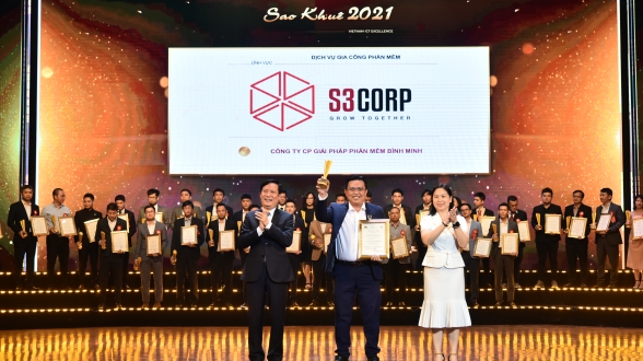 Insight New Detail: S3Corp. received the Sao Khue Awards 2021-The prestigious award of Vietnam Software Industry 0