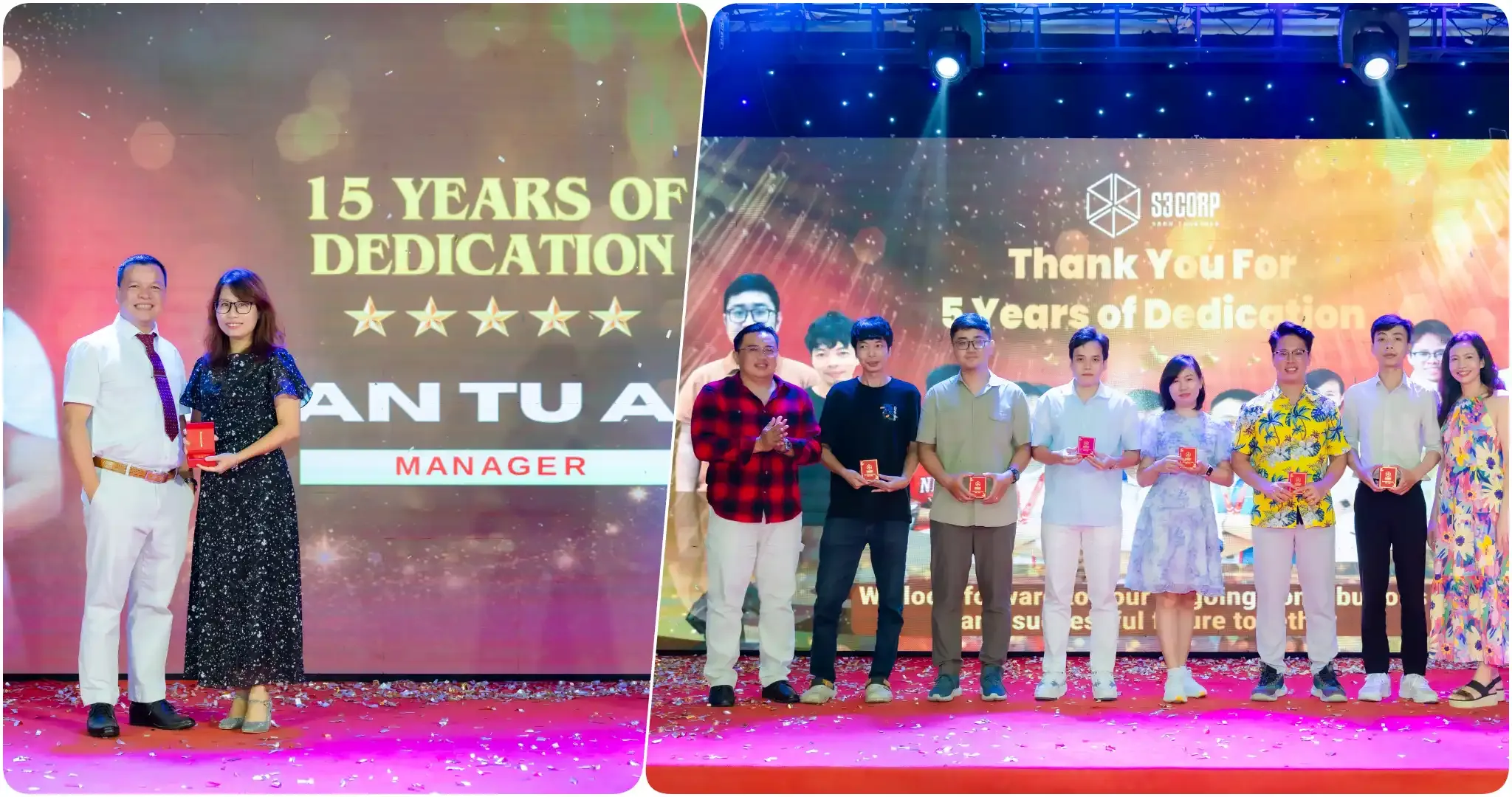 15 & 5 years of dedication at S3Corp