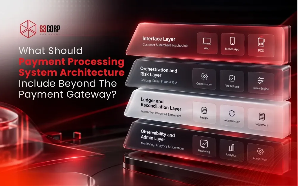 What Should Payment Processing System Architecture Include Beyond The Payment Gateway? S3Corp.