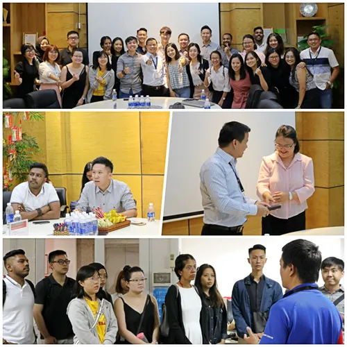 SUSS's students visit S3Corp