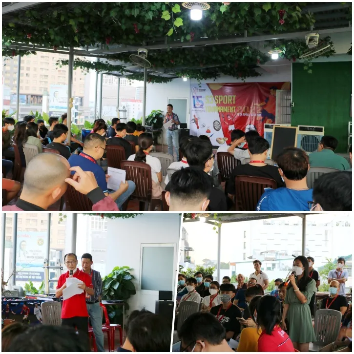S3Corp Sports Tournaments Kick -off Meeting Collage 2022
