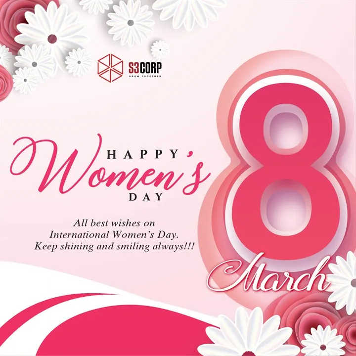 S3Corp . Women Day Wishing Card
