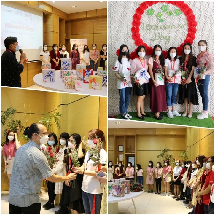 S3Corp Women 's Day Delivering Gifts 2022
