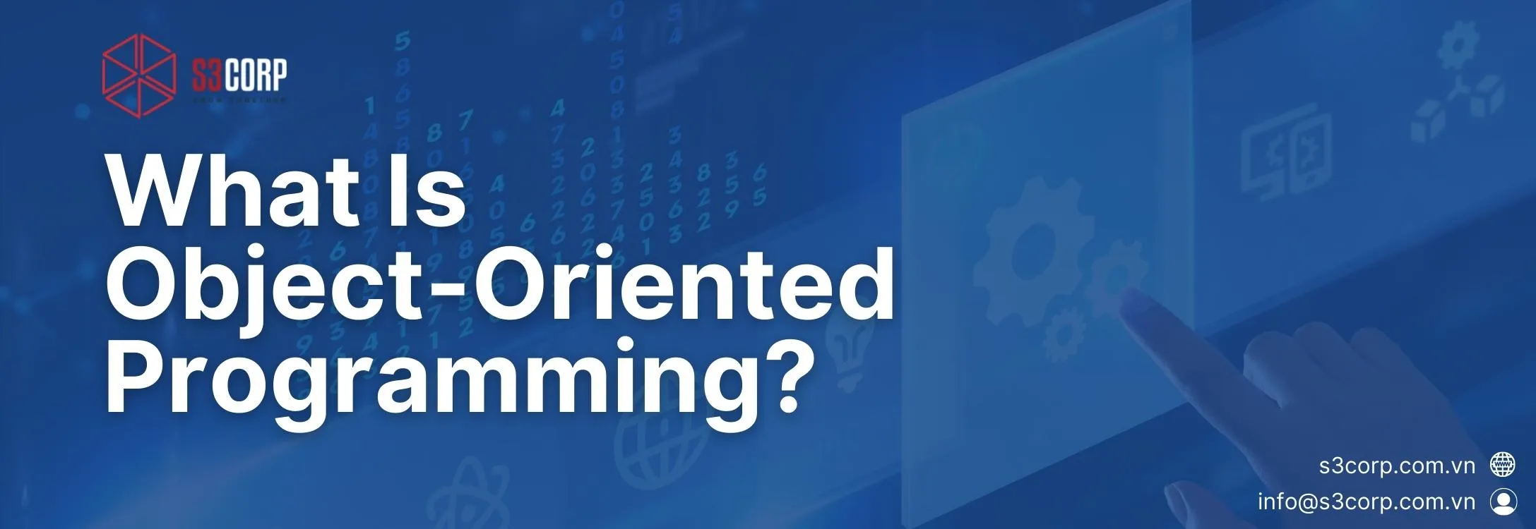 What Is Object -Oriented Programming